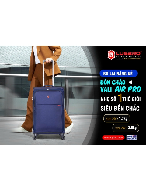 Vali AIR PRO (Xanh Navy)